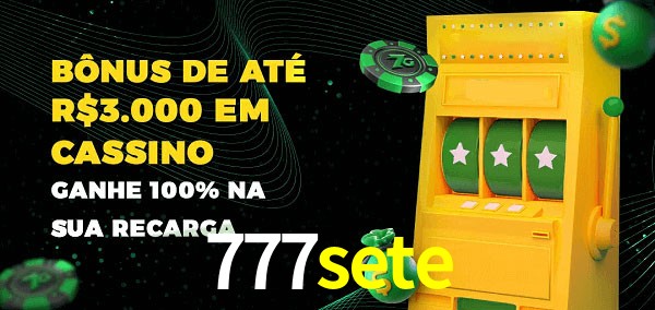 777sete melhor bônus de depósito